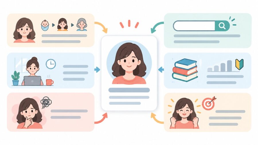 ブログ記事のペルソナを設定するための6つの要素