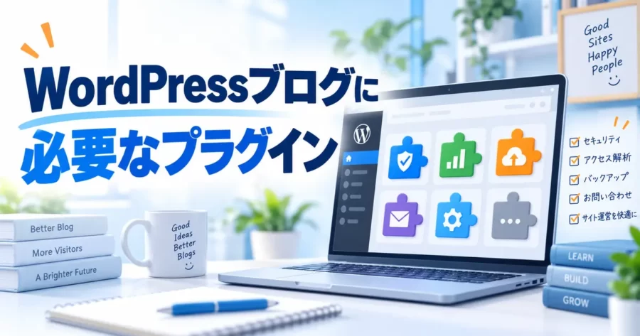WordPressブログに必要なプラグイン