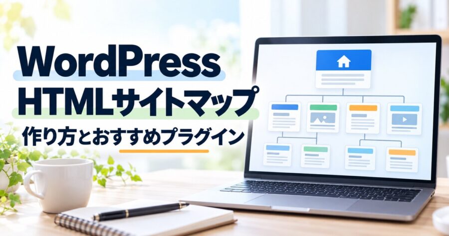WordPressのHTMLサイトマップの作り方